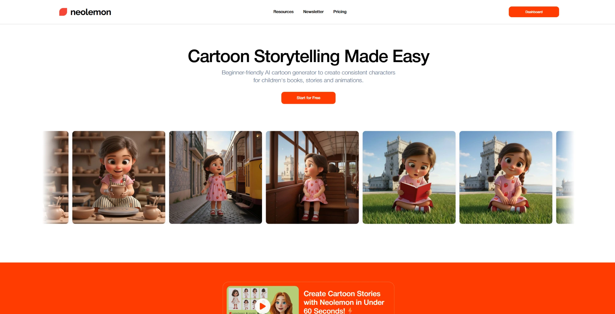 Neolemon — AI storytelling platform — AI platform case study by Grootcore